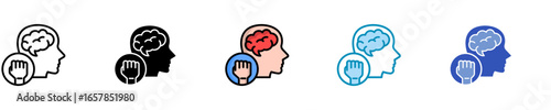 Fortified Mind  Icon Set Multiple Style Collection