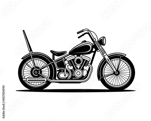 motorcycle vector illustration
