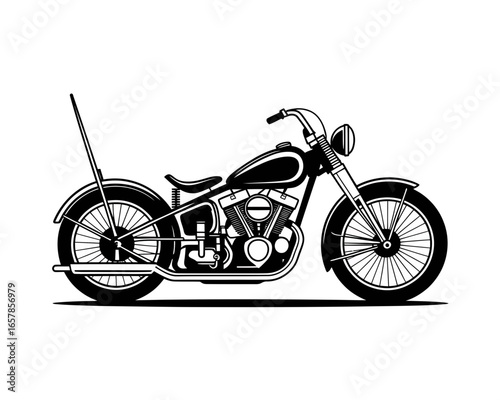 motorcycle vector illustration
