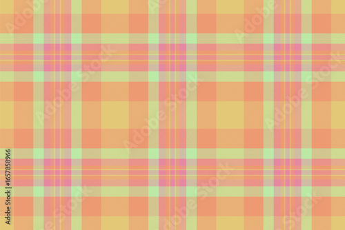 Rustic plaid fabric design with cozy warm tones, perfect for aut