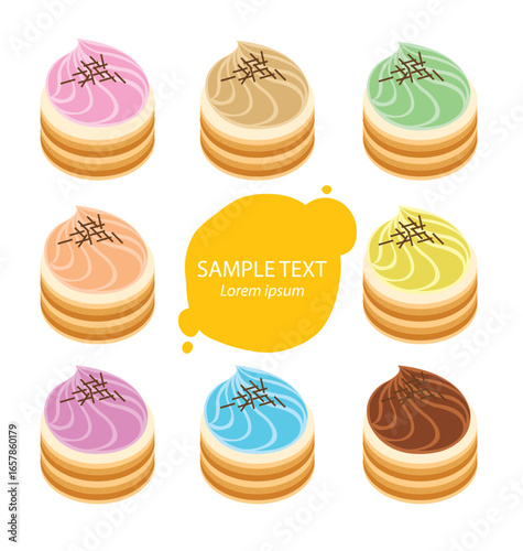Cake vector illustration