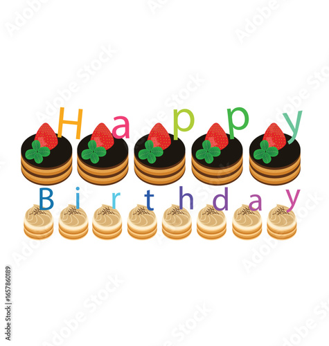 Cake vector illustration