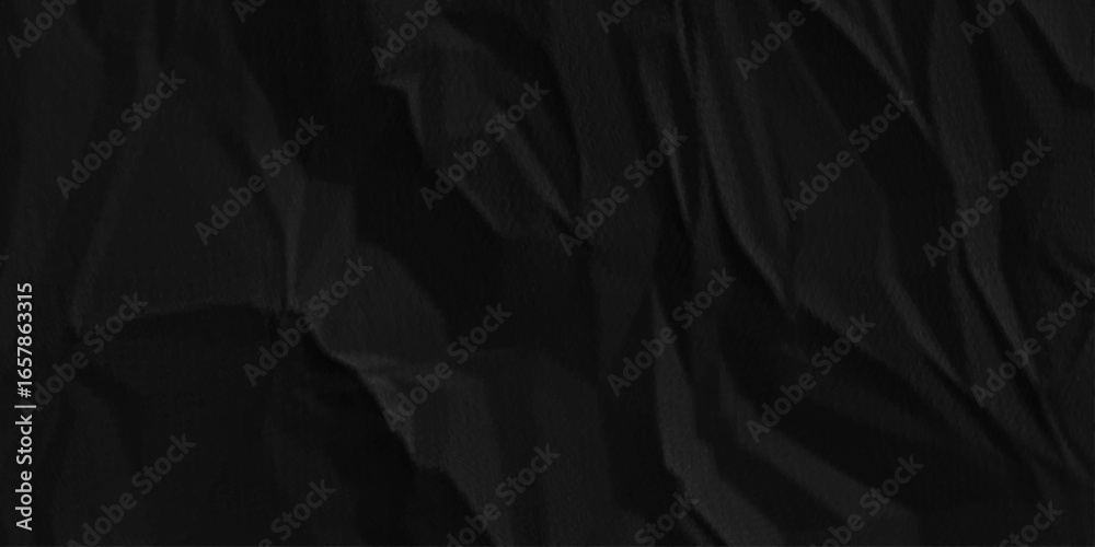 Fototapeta premium Black paper design elements isolated background close up..