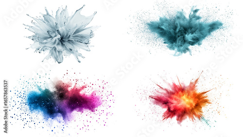 Wallpaper Mural Fruit animation PNG concept. A playful illustration of fruits and candy, featuring watermelon, figs, and cranberries. Torontodigital.ca