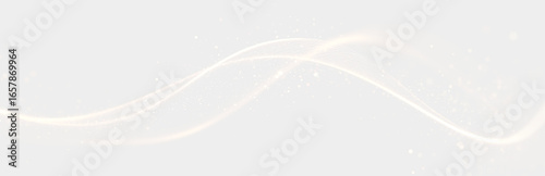 Sparkling curve PNG with flash and motion trails