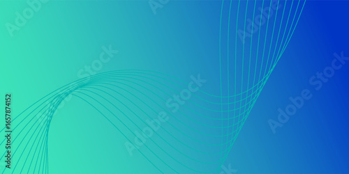 Background technology speed connect blue green background, cyber nano information, abstract communication, innovation future tech data, internet network connection, simple
