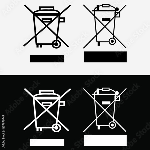 WEEE VECTOR ICONS