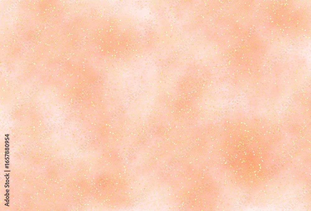 Fototapeta premium Glittering gold dust particles on transparent background