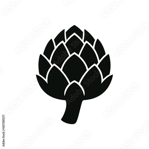 Illustration of an artichoke, a healthy and delicious vegetable.