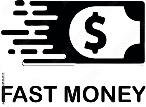 Get fast money loans online quick cash advance options vector file