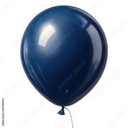 Navy blue balloon party decoration