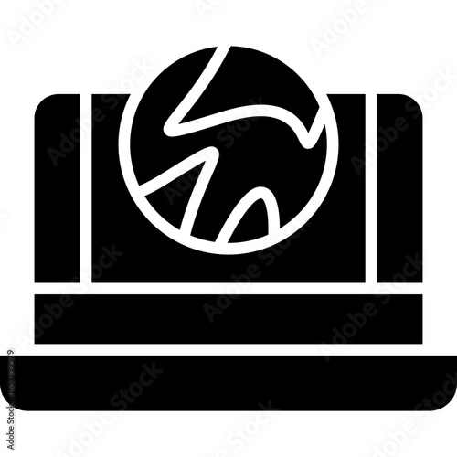 Laptop Global Icon