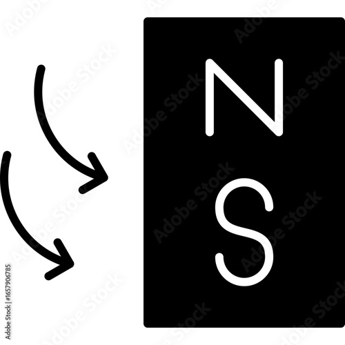 Magnetic Field Icon