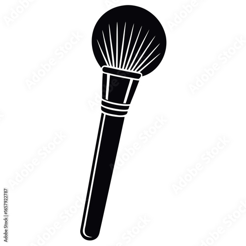 Vector art of makeup brush