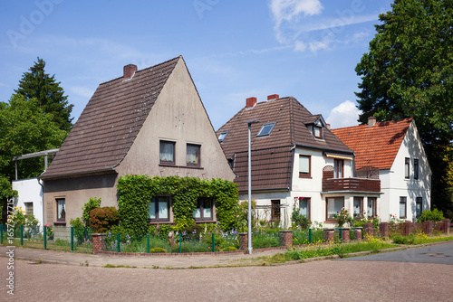 Wohnhäuser, Einfamilienhäuser, Aumund, Vegesack, Bremen, Deutschland