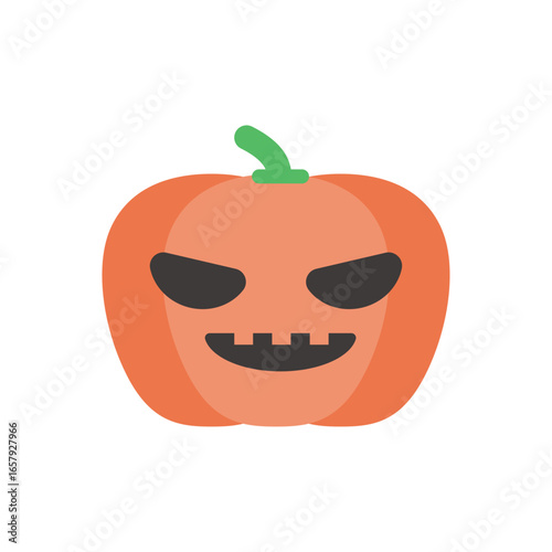 ジャック・オー・ランタンのベクターイラスト：ハロウィン・かぼちゃ - Jack-o'-Lantern Vector Illustration: Halloween and Pumpkin