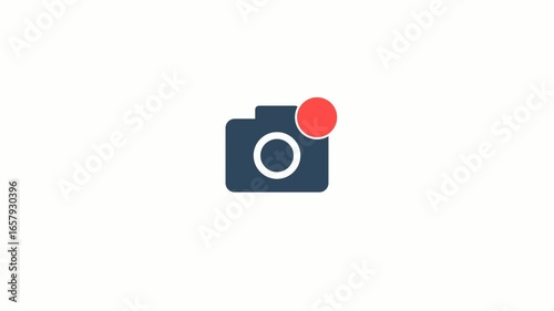 Camera On Air – Animated Live Broadcast Icon