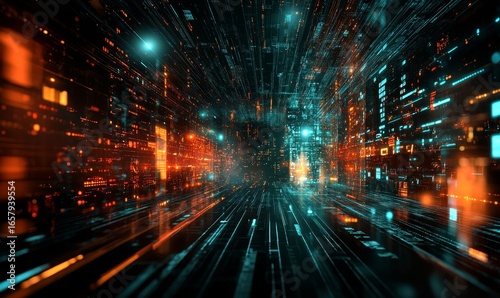 Concept of data analytics jobs, illustrating the growing demand for professionals capable of analyzing complex data sets, extracting valuable insights, and driving strategic decision, Generative AI