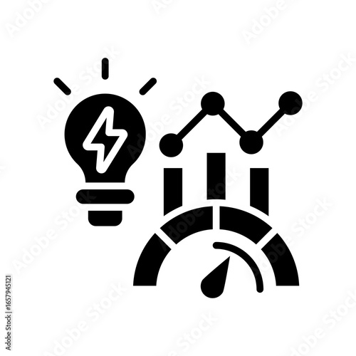 High Energy Consumption glyph icon