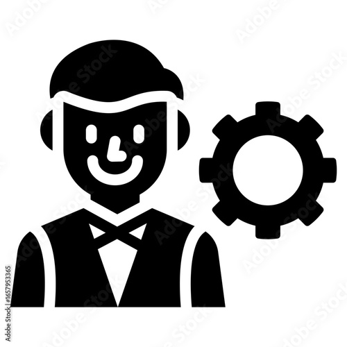 Manager Glyph Icon