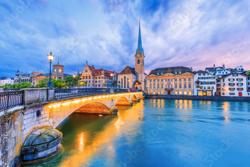 Fototapete Zurich, Switzerland