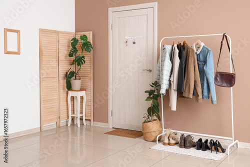 Interior of stylish hall wi...