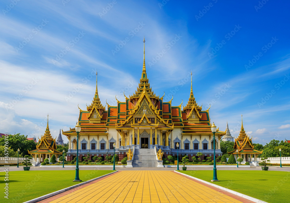 Fototapeta premium Ornate Thai Pavilion