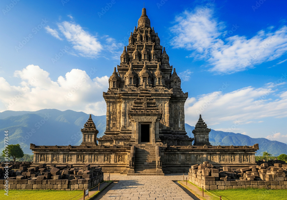 Obraz premium Prambanan Temple Java Indonesia