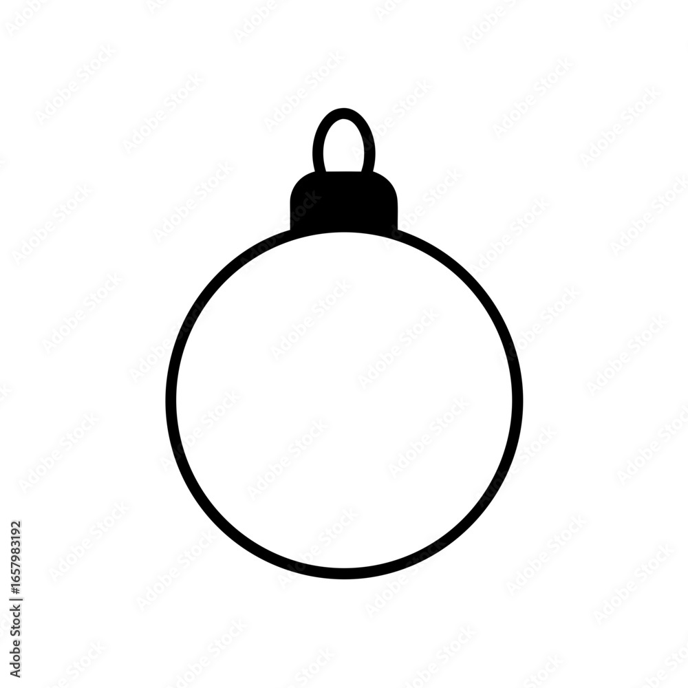 Fototapeta premium Christmas ornament design