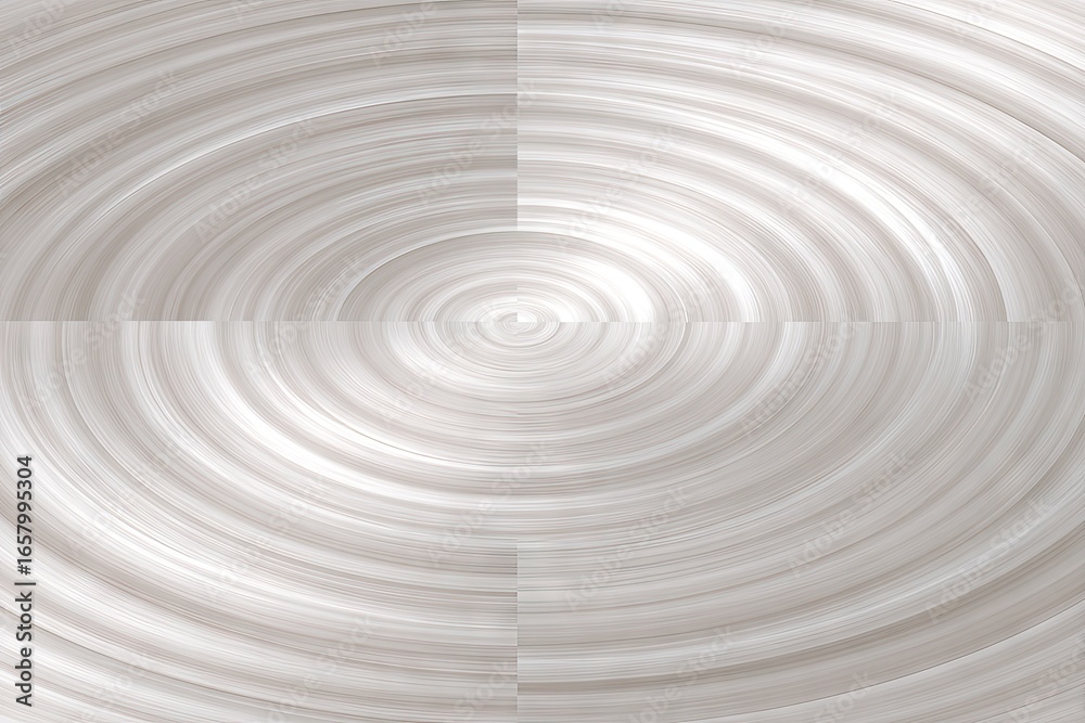 Obraz premium Abstract, light beige, concentric circles, divided into four sections