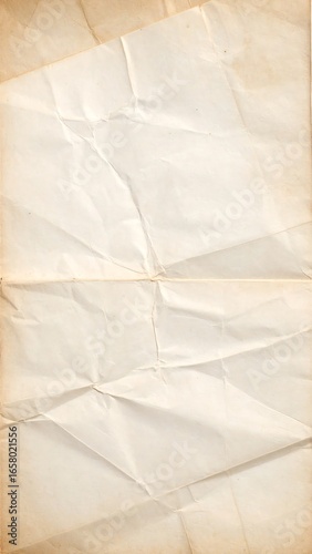 Wrinkled antique paper texture