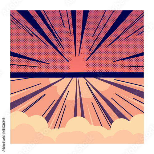 Halftone design elements
