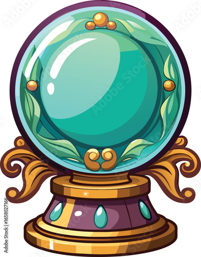 Spooky Crystal Elements Magical Crystal Ball Fortune Teller