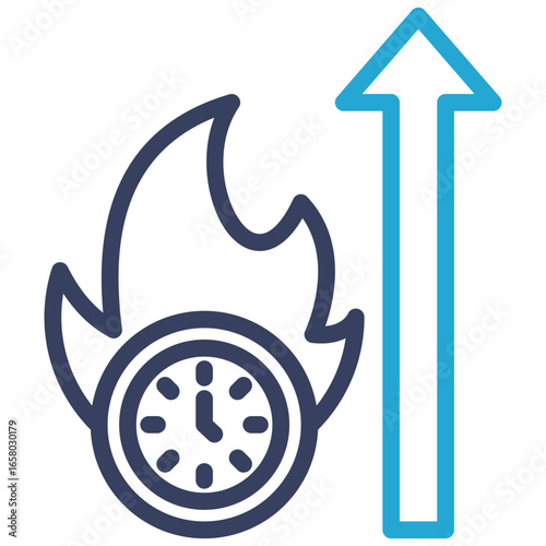 Momentum Outline Color Icon
