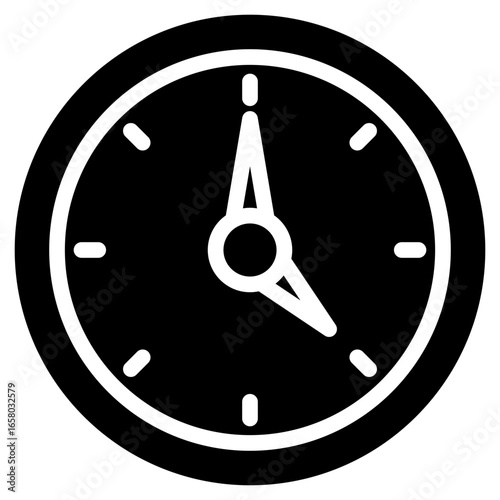 Time Glyph Icon