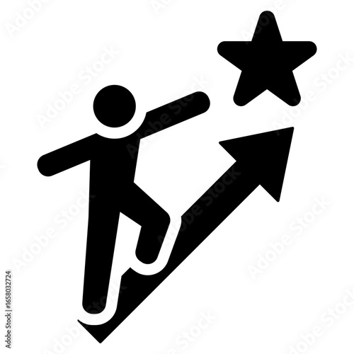 Success Glyph Icon