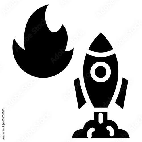 Drive Glyph Icon