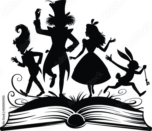 Alice in Wonderland Svg, Fairy Tale Svg
