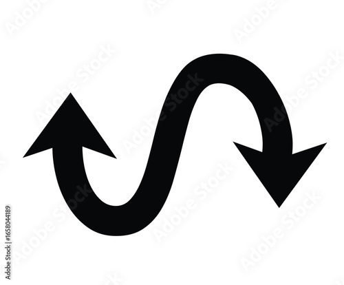 Oval circle rotate arrow icon. Ellipse orbit line arrow symbol. Oval circumference sign. Vector illustration isolated on white background.