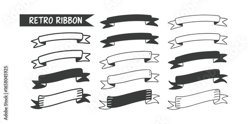 Element design collection for label and logo. Design elements. Vector Illustration