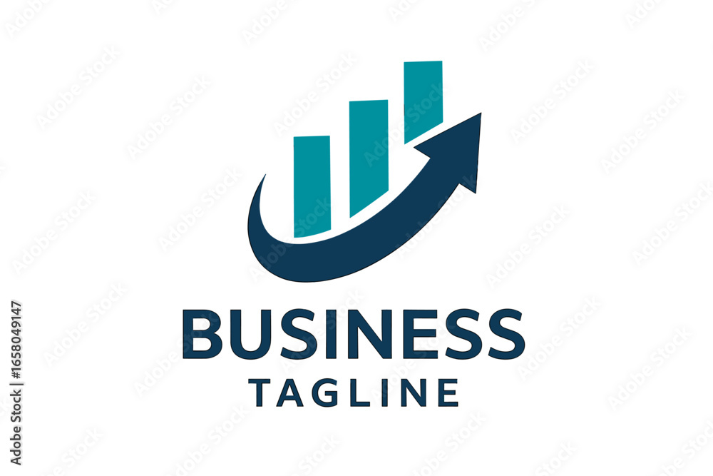 Business Growth Logo Design with Upward Arrow and Bar Chart Vector Illustration, Financial Success Icon on Transparent Background, Corporate Branding Symbol for Investment and Marketing Business Growth Logo Design with Upward Arrow and Bar Chart Vector Illustration, Financial Success Icon on Transparent Background, Corporate Branding Symbol for Investment and Marketing