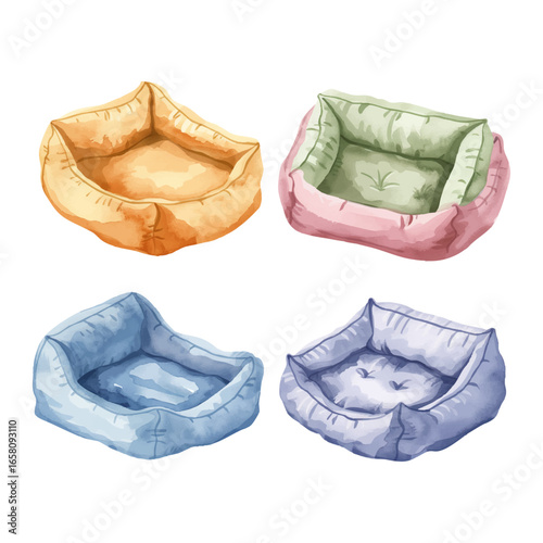 Cozy pet beds collection