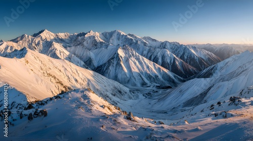 sunrise over the mountains