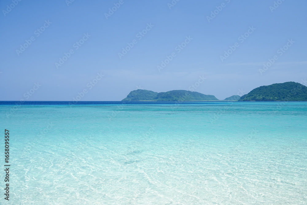 Fototapeta premium 沖縄県_西表島_イダの浜