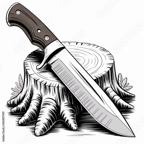 knife with a blade
