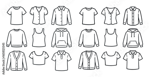 Wardrobe Icons Grid