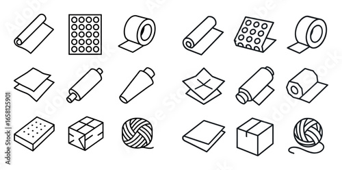 Packaging Icons Grid