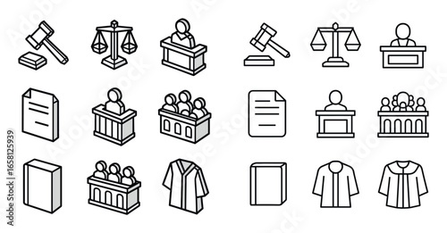 Legal Icons Grid