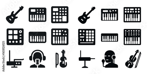 Electronic Instrument Icons