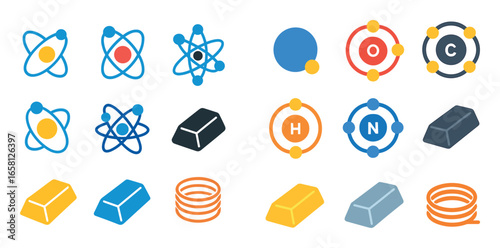 Chemistry Elements Icons